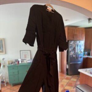 Reiss, size 10, black jumpsuit